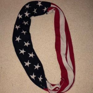 American flag infinity scarf